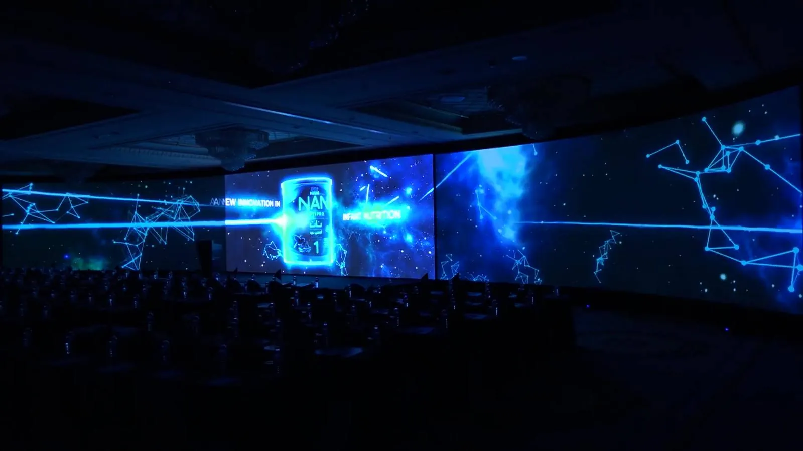 Nestlé NAN – Immersive Projection & Stage Experience