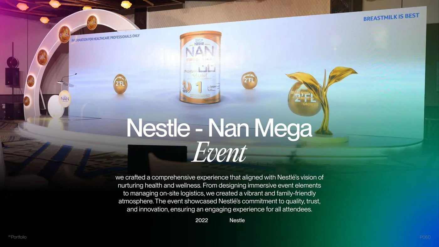 Nestlé — Nan Mega Event Supreme Pro Launch